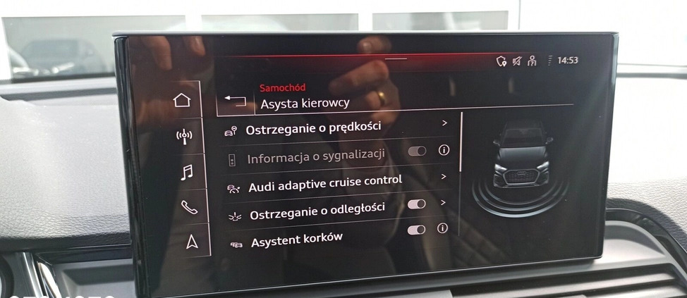 Audi Q5 Sportback cena 269900 przebieg: 19485, rok produkcji 2023 z Józefów małe 742